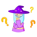 Wizard 스티커