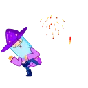 Wizard 스티커